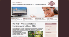 Desktop Screenshot of dvbtantenne.net